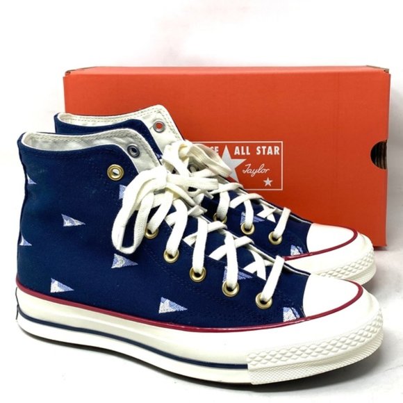 Converse Chuck 70 Shoes For Men Skate Canvas Navy High Top Sneakers A04965C - Picture 3 of 10